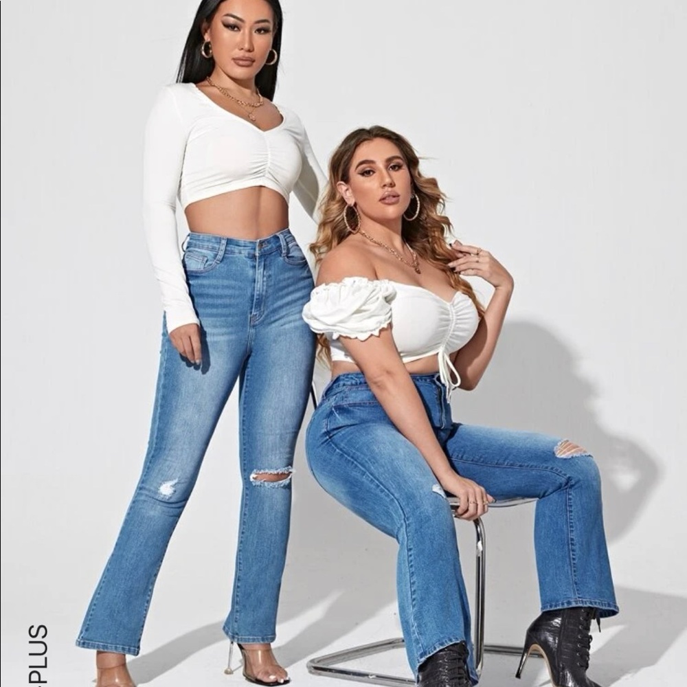 Shein Flare Jeans